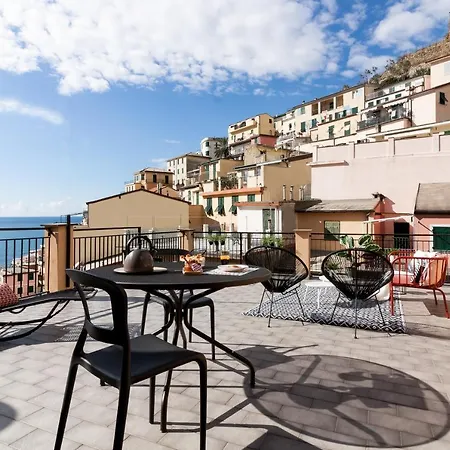 Ca Vivaldi Penthouse 5terreparco Riomaggiore