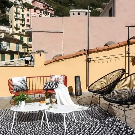 Ca Vivaldi Penthouse 5terreparco * Riomaggiore
